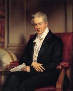 Joseph Stieler Alexander von Humboldt oil painting